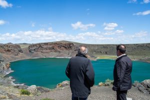 La obra de la Laguna Azul, una promesa incumplida por el anterior Gobierno Provincial