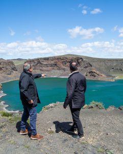 La obra de la Laguna Azul, una promesa incumplida por el anterior Gobierno Provincial