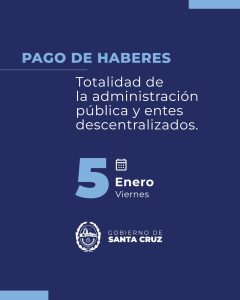 Pago de haberes a la Administración Pública Provincial