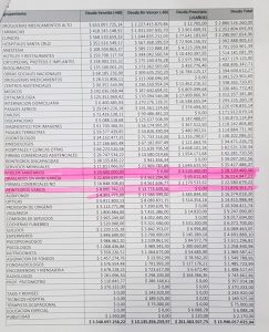 Vidal denuncia que la Caja de Servicios Sociales presenta una deuda de casi catorce mil millones de pesos