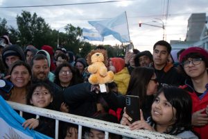 Vidal le dio la bienvenida a Santa Cruz al presidente Javier Milei