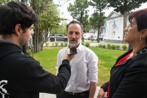 Concejales de 28 de Noviembre: “Estamos contentos con el recibimiento de Claudio Vidal”