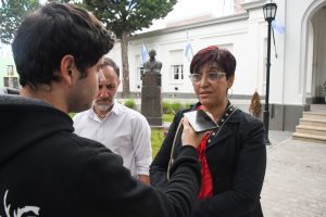 Concejales de 28 de Noviembre: “Estamos contentos con el recibimiento de Claudio Vidal”