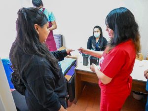 La convocatoria en el inicio de “Conocé tu grupo sanguíneo” fue amplia