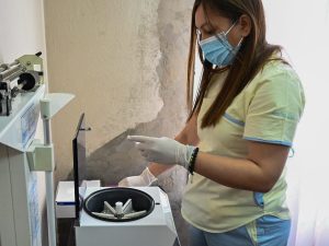 La convocatoria en el inicio de “Conocé tu grupo sanguíneo” fue amplia