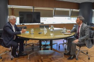 El Gobierno de Santa Cruz y Trabajo de Nación avanzarán en acciones de colaboración para fortalecer los desafíos laborales