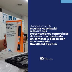 La Caja de Servicios Sociales comunica a pacientes con diabetes: “Victoza estará en falta, coordinen la adecuación del tratamiento”