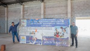 Vidal en Pico Truncado: “Me encontré con obras de escuelas y gimnasios completamente abandonadas”