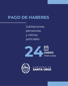 Mañana se realizará el pago de las jubilaciones, pensiones y retiros