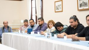 Vidal reunió a la mesa político sindical: “En un año y medio tendremos independencia económica”