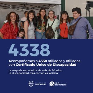 Discapacidad: la más común es la motriz y la mayoría de los CUD son de personas de más de 70 años