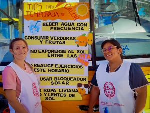 Salud se hizo presente en la "Fiesta Náutica y del Turismo"