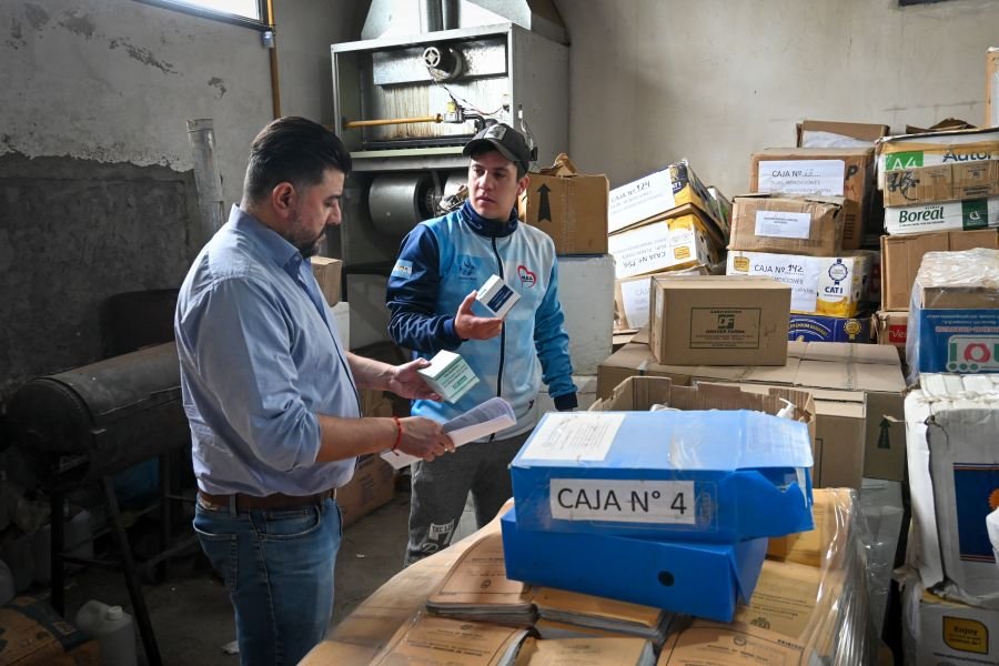 Encontraron insumos vencidos en el relevamiento del depósito de la Cartera Sanitaria