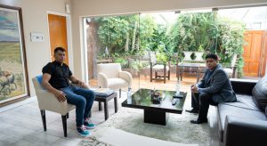 Vidal recibió a trabajadores preocupados por el freno a la obra pública del Gobierno Nacional