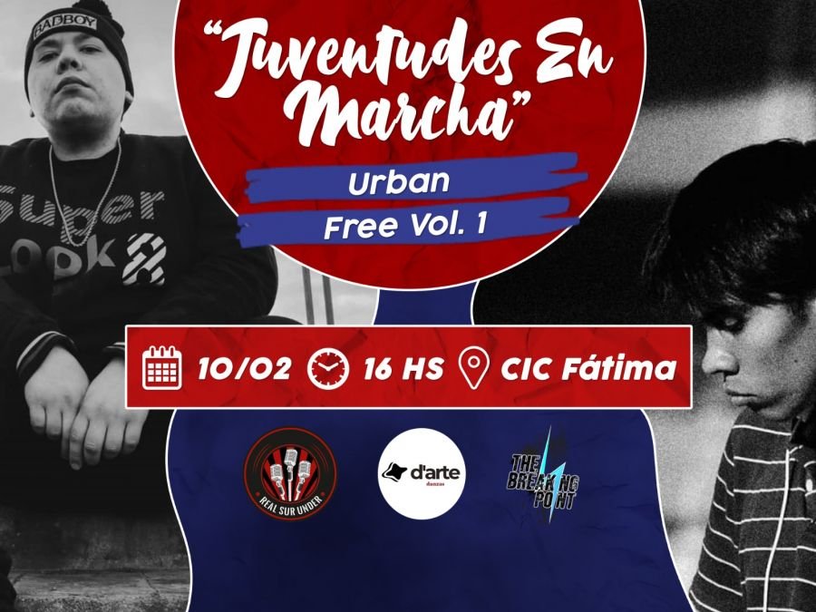 Urban Free Vol. 1: concretarán un encuentro de creatividad y emprendimiento en CIC Fátima de Río Gallegos