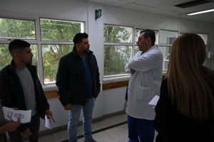 Salud e IDUV trabajan en la ampliación de la guardia del Hospital Regional Río Gallegos