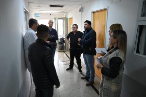 Salud e IDUV trabajan en la ampliación de la guardia del Hospital Regional Río Gallegos