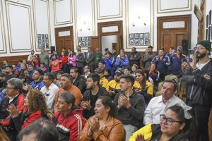 Vidal: “Mi compromiso es colaborar con los clubes para fortalecer el deporte en esta provincia”
