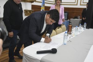 Vidal: “Mi compromiso es colaborar con los clubes para fortalecer el deporte en esta provincia”