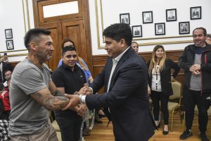 Vidal: “Mi compromiso es colaborar con los clubes para fortalecer el deporte en esta provincia”