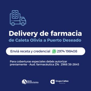 La obra social santacruceña celebra una nueva opción de farmacia para Puerto Deseado