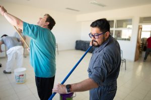 Vidal mandó a pintar escuelas a todo el Gabinete Provincial