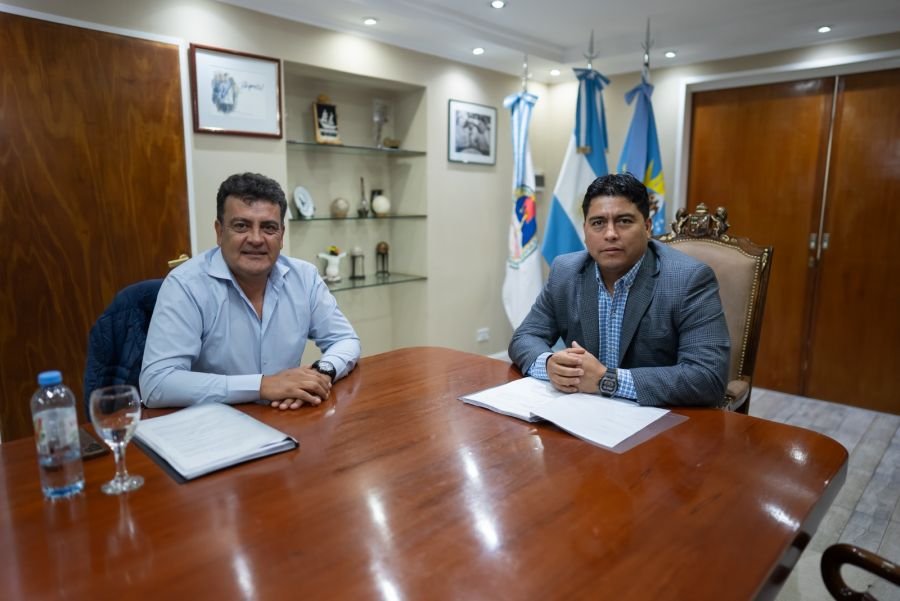 Vidal recibió el acompañamiento del diputado Gustavo “Kaky” González