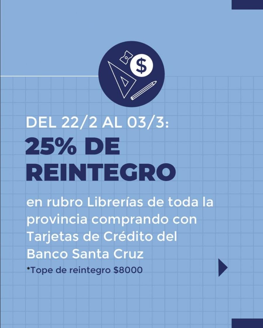 “Vuelta al Cole”: Vidal acordó un 25 por ciento de reintegro en las compras escolares