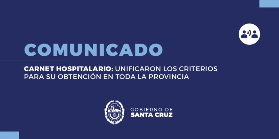 Carnet Hospitalario: unificaron los criterios para su obtención en toda la provincia