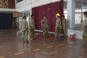 Operativo Escuelas: El Ejército se sumó a las tareas de mantenimiento en el Colegio Guatemala