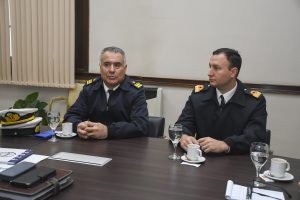 El Gobierno Provincial mantuvo una reunión institucional con la Armada Argentina