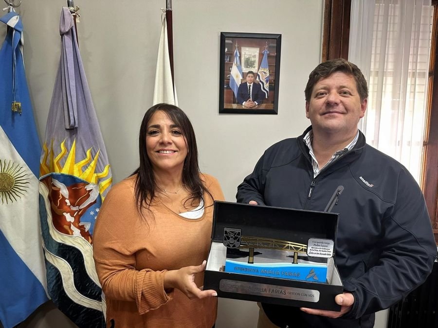 Autoridades Provinciales recibieron a la intendenta de Piedra Buena