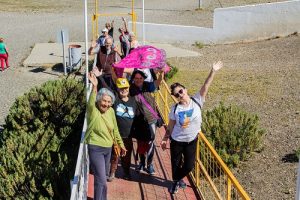 Se realizó una actividad saludable para personas mayores en Pescazaike