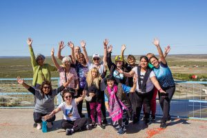 Se realizó una actividad saludable para personas mayores en Pescazaike