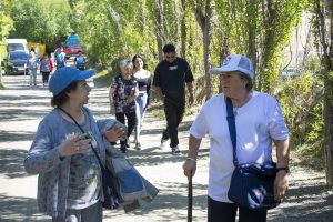 Se realizó una actividad saludable para personas mayores en Pescazaike
