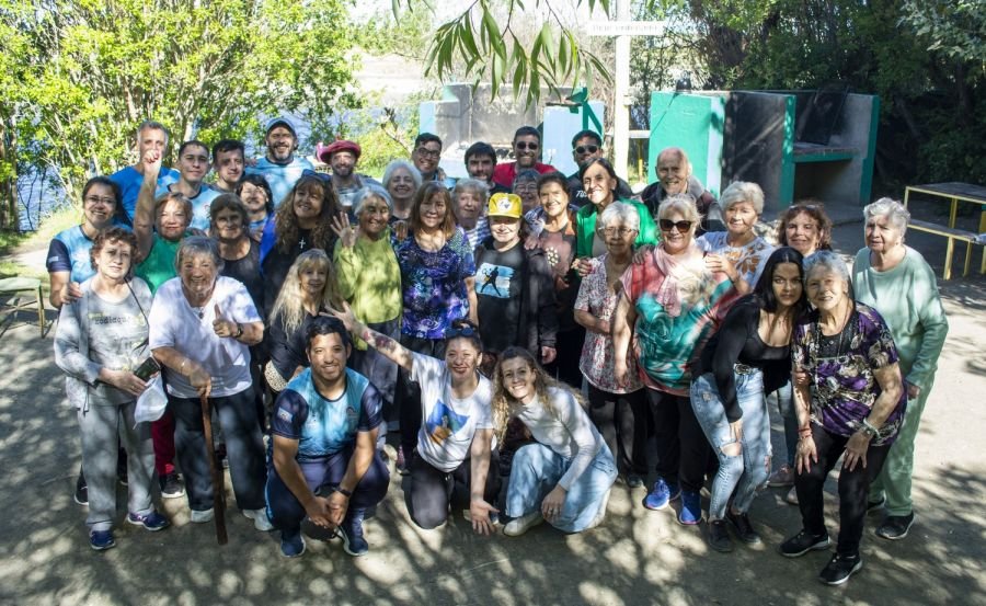 Se realizó una actividad saludable para personas mayores en Pescazaike