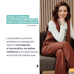 Lucía Salinas presenta su libro y documental “Fronteras” en Río Gallegos