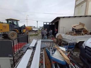 Acción conjunta: Ponen en valor el Hospital de Puerto Santa Cruz