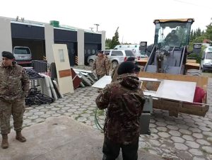 Acción conjunta: Ponen en valor el Hospital de Puerto Santa Cruz