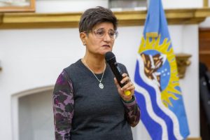 8M: Las mujeres santacruceñas como protagonistas se convocaron el Casa de Gobierno