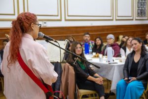 8M: Las mujeres santacruceñas como protagonistas se convocaron el Casa de Gobierno