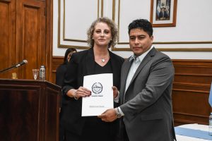 Vidal puso en funciones a Cecilia Borselli, ministra Secretaria General de la Gobernación