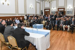 Vidal puso en funciones a Cecilia Borselli, ministra Secretaria General de la Gobernación