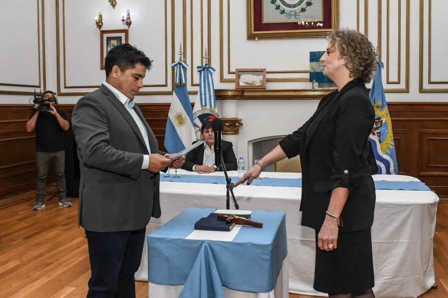 Vidal puso en funciones a Cecilia Borselli, ministra Secretaria General de la Gobernación