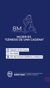 Se presentará MUJERE-ES "Génesis de una cadena" en el CIC del Carmen de Río Gallegos