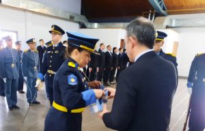 Se realizó el acto de cambio de abanderados y el inicio del Ciclo lectivo 2024 de la Escuela de Policía