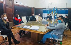 El Directorio de Distrigas recorrió la localidad de Las Heras