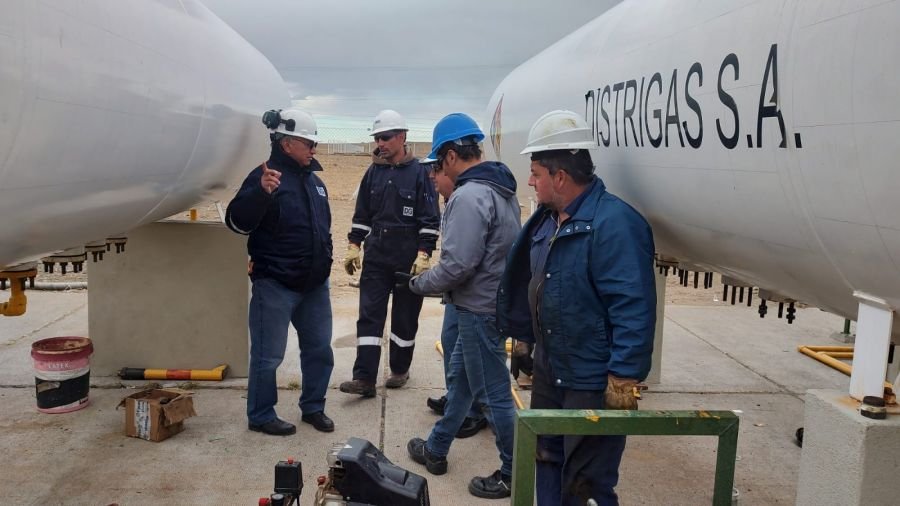 Distrigas SA culminó trabajo de eficiencia destinado a la comunidad de Tres Lagos