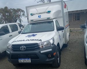 Dotaron de nueva ambulancia a la localidad de Gobernador Gregores