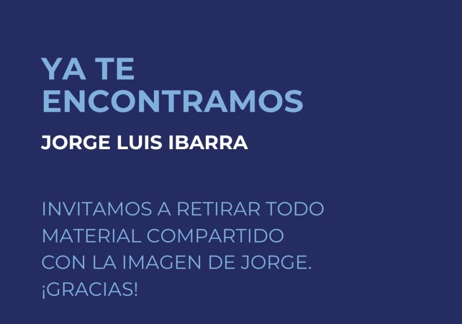 Encuentran a Jorge Luis Ibarra sano y salvo tras intensa búsqueda policial